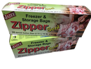 Zipper Seal Freezer & Storage Bags Medium 25 Bags